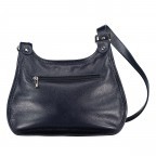 Satteltasche Dunkelblau, Farbe: blau/petrol, Marke: Hausfelder Manufaktur, EAN: 4065646022591, Abmessungen in cm: 30x24x9, Bild 3 von 6