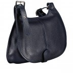 Satteltasche Dunkelblau, Farbe: blau/petrol, Marke: Hausfelder Manufaktur, EAN: 4065646022591, Abmessungen in cm: 30x24x9, Bild 2 von 6