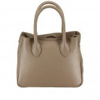 Handtasche Dollaro Taupe, Farbe: taupe/khaki, Marke: Hausfelder Manufaktur, EAN: 4065646022683, Abmessungen in cm: 23.5x18x9.5, Bild 3 von 7