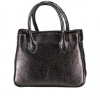 Handtasche Metallic Anthra, Farbe: anthrazit, Marke: Hausfelder Manufaktur, EAN: 4065646022720, Abmessungen in cm: 23x18x10, Bild 3 von 7