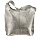 Beuteltasche Metallic Gold, Farbe: metallic, Marke: Hausfelder Manufaktur, EAN: 4065646022782, Abmessungen in cm: 33x31x17, Bild 3 von 5