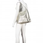 Beuteltasche Metallic Gold, Farbe: metallic, Marke: Hausfelder Manufaktur, EAN: 4065646022782, Abmessungen in cm: 33x31x17, Bild 4 von 5