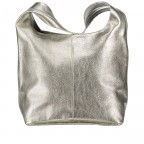 Beuteltasche Metallic Gold, Farbe: metallic, Marke: Hausfelder Manufaktur, EAN: 4065646022782, Abmessungen in cm: 33x31x17, Bild 1 von 5