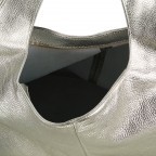 Beuteltasche Metallic Gold, Farbe: metallic, Marke: Hausfelder Manufaktur, EAN: 4065646022782, Abmessungen in cm: 33x31x17, Bild 5 von 5