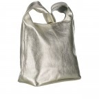 Beuteltasche Metallic Gold, Farbe: metallic, Marke: Hausfelder Manufaktur, EAN: 4065646022782, Abmessungen in cm: 33x31x17, Bild 2 von 5