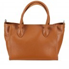 Handtasche Dollaro Hellbraun, Farbe: braun, Marke: Hausfelder Manufaktur, EAN: 4065646022829, Abmessungen in cm: 28x22x14.7, Bild 3 von 7