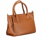 Handtasche Dollaro Hellbraun, Farbe: braun, Marke: Hausfelder Manufaktur, EAN: 4065646022829, Abmessungen in cm: 28x22x14.7, Bild 2 von 7