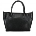 Handtasche Dollaro Schwarz, Farbe: schwarz, Marke: Hausfelder Manufaktur, EAN: 4065646022843, Abmessungen in cm: 28x22x14.7, Bild 3 von 7