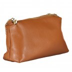 Umhängetasche Dollaro Hellbraun, Farbe: braun, Marke: Hausfelder Manufaktur, EAN: 4065646022898, Abmessungen in cm: 26x14.5x8.5, Bild 2 von 8