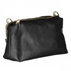 Umhängetasche Dollaro Schwarz, Farbe: schwarz, Marke: Hausfelder Manufaktur, EAN: 4065646022904, Abmessungen in cm: 26x14.5x8.5, Bild 2 von 8