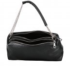 Umhängetasche Dollaro Schwarz, Farbe: schwarz, Marke: Hausfelder Manufaktur, EAN: 4065646022911, Abmessungen in cm: 26x13x8.5, Bild 8 von 8