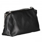 Umhängetasche Dollaro Schwarz, Farbe: schwarz, Marke: Hausfelder Manufaktur, EAN: 4065646022911, Abmessungen in cm: 26x13x8.5, Bild 2 von 8