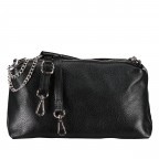 Umhängetasche Dollaro Schwarz, Farbe: schwarz, Marke: Hausfelder Manufaktur, EAN: 4065646022911, Abmessungen in cm: 26x13x8.5, Bild 1 von 8