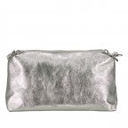 Umhängetasche Metallic Grau, Farbe: grau, Marke: Hausfelder Manufaktur, EAN: 4065646022935, Abmessungen in cm: 26x14.5x8.5, Bild 3 von 8