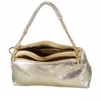 Umhängetasche Metallic Gold, Farbe: metallic, Marke: Hausfelder Manufaktur, EAN: 4065646022942, Abmessungen in cm: 26x14.5x8.5, Bild 8 von 8