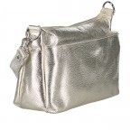 Umhängetasche Metallic Gold, Farbe: metallic, Marke: Hausfelder Manufaktur, EAN: 4065646023024, Abmessungen in cm: 26.5x17x11.5, Bild 2 von 8