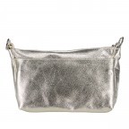 Umhängetasche Metallic Gold, Farbe: metallic, Marke: Hausfelder Manufaktur, EAN: 4065646023024, Abmessungen in cm: 26.5x17x11.5, Bild 3 von 8