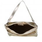 Umhängetasche Metallic Gold, Farbe: metallic, Marke: Hausfelder Manufaktur, EAN: 4065646023024, Abmessungen in cm: 26.5x17x11.5, Bild 8 von 8