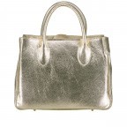 Handtasche Metallic Gold, Farbe: metallic, Marke: Hausfelder Manufaktur, EAN: 4065646022997, Abmessungen in cm: 29.5x22.5x12, Bild 3 von 7