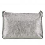 Umhängetasche Metallic Grau, Farbe: grau, Marke: Hausfelder Manufaktur, EAN: 4065646022959, Abmessungen in cm: 25x17x4, Bild 3 von 8