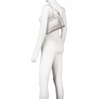 Umhängetasche Metallic Grau, Farbe: grau, Marke: Hausfelder Manufaktur, EAN: 4065646022959, Abmessungen in cm: 25x17x4, Bild 5 von 8