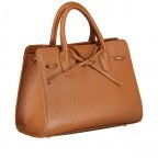Handtasche Dollaro Hellbraun, Farbe: braun, Marke: Hausfelder Manufaktur, EAN: 4065646023031, Abmessungen in cm: 28.5x21x12, Bild 2 von 7