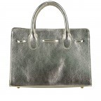 Handtasche Metallic Gold, Farbe: metallic, Marke: Hausfelder Manufaktur, EAN: 4065646023048, Abmessungen in cm: 28.5x21x12, Bild 3 von 7