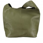 Beuteltasche Dollaro Oliv, Farbe: grün/oliv, Marke: Hausfelder Manufaktur, EAN: 4065646023109, Abmessungen in cm: 33.5x32.5x16, Bild 3 von 5