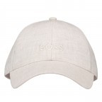 Kappe Ari Linen Cap stufenlos verstellbar Medium Beige, Farbe: beige, Marke: BOSS, EAN: 4063545077889, Bild 1 von 2
