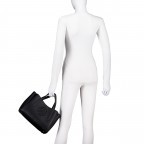Handtasche Anett Tote Bag M Black, Farbe: schwarz, Marke: BOSS, EAN: 4063545102055, Abmessungen in cm: 30x20x14, Bild 4 von 7