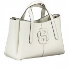 Handtasche Anett Tote Bag M Open White, Farbe: beige, Marke: BOSS, EAN: 4063545102062, Abmessungen in cm: 30x20x14, Bild 2 von 7