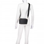 Umhängetasche Alyce Crossbody Black, Farbe: schwarz, Marke: BOSS, EAN: 4063545101928, Abmessungen in cm: 21x14x7, Bild 5 von 6
