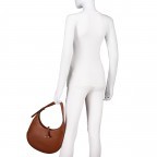 Beuteltasche Lidney Hobo Medium Brown, Farbe: cognac, Marke: Boss, EAN: 4063545102451, Abmessungen in cm: 30x23x5, Bild 4 von 6