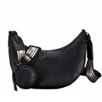 Beuteltasche Addison Halfmoon Black, Farbe: schwarz, Marke: BOSS, EAN: 4063545102031, Abmessungen in cm: 27.5x20x8.5, Bild 1 von 6