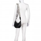 Beuteltasche Addison Halfmoon Black, Farbe: schwarz, Marke: BOSS, EAN: 4063545102031, Abmessungen in cm: 27.5x20x8.5, Bild 4 von 6