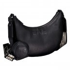 Beuteltasche Addison Halfmoon Black, Farbe: schwarz, Marke: BOSS, EAN: 4063545102031, Abmessungen in cm: 27.5x20x8.5, Bild 2 von 6