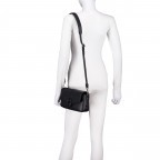 Umhängetasche Anett New Shoulderbag Black, Farbe: schwarz, Marke: BOSS, EAN: 4063545102598, Abmessungen in cm: 26x15.5x6, Bild 6 von 8