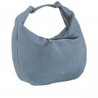 Beuteltasche Suede Nana Big Light Blue Fairy, Farbe: blau/petrol, Marke: Abro, EAN: 4067278417479, Abmessungen in cm: 46x27x6, Bild 2 von 6