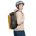 Fahrradtasche / Rucksack Aqua Transformer 2in1 Volumen 26 Liter Burnt Yellow, Farbe: gelb, Marke: Vaude, EAN: 4067729050460, Abmessungen in cm: 34x50x20, Bild 7 von 10