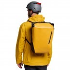 Fahrradtasche / Rucksack Aqua Transformer 2in1 Volumen 26 Liter Burnt Yellow, Farbe: gelb, Marke: Vaude, EAN: 4067729050460, Abmessungen in cm: 34x50x20, Bild 8 von 10