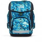 Schulranzen Cubo Eco Hero Set 5-teilig Modell 2025 AbtauchBär, Farbe: blau/petrol, Marke: Ergobag, EAN: 4057081192199, Abmessungen in cm: 28x38x25, Bild 2 von 8