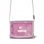 Brustbeutel WolkenzauBär, Farbe: rosa/pink, Marke: Ergobag, EAN: 4057081199624, Abmessungen in cm: 14x10x1, Bild 2 von 4