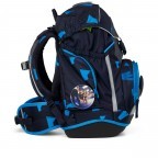 Schulranzen Pack Set 6-teilig Modell 2025 VerfolgBärjagd, Farbe: blau/petrol, Marke: Ergobag, EAN: 4057081200665, Abmessungen in cm: 28x40x25, Bild 5 von 8
