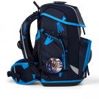 Schulranzen Cubo Set 5-teilig Modell 2025 VerfolgBärjagd, Farbe: blau/petrol, Marke: Ergobag, EAN: 4057081192366, Abmessungen in cm: 28x38x25, Bild 5 von 8