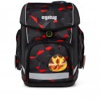 Schulranzen Cubo Set 5-teilig Modell 2025 TaekBärdo, Farbe: schwarz, Marke: Ergobag, EAN: 4057081192236, Abmessungen in cm: 28x38x25, Bild 2 von 8