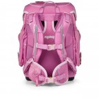 Schulranzen Cubo Set 5-teilig Modell 2025 WolkenzauBär, Farbe: rosa/pink, Marke: Ergobag, EAN: 4057081192373, Abmessungen in cm: 28x38x25, Bild 4 von 8