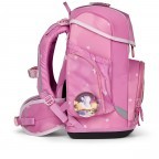 Schulranzen Cubo Set 5-teilig Modell 2025 WolkenzauBär, Farbe: rosa/pink, Marke: Ergobag, EAN: 4057081192373, Abmessungen in cm: 28x38x25, Bild 5 von 8