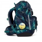 Schulranzen Pack Galaxy Glow Set 6-teilig Modell 2025 RaumfahrBär, Farbe: blau/petrol, Marke: Ergobag, EAN: 4057081200627, Abmessungen in cm: 28x40x25, Bild 6 von 9