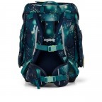 Schulranzen Cubo Galaxy Glow Set 5-teilig Modell 2025 RaumfahrBär, Farbe: blau/petrol, Marke: Ergobag, EAN: 4057081192335, Abmessungen in cm: 28x38x25, Bild 5 von 9