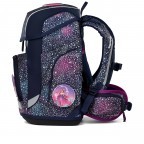 Schulranzen Cubo Super Reflex Glow Set 5-teilig Modell 2025 Bärlaxy, Farbe: blau/petrol, Marke: Ergobag, EAN: 4057081192243, Abmessungen in cm: 28x38x25, Bild 4 von 9